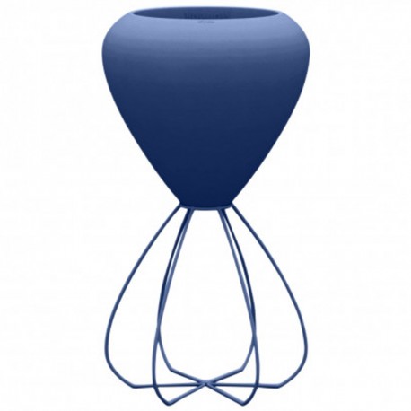 Vaso spaghetti fioriera Basic VONDOM blu