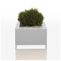 Pot Jardinière Vela land H40 Vondom weiß