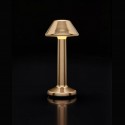 Lámpara de mesa Imagilights Led Colección inalámbrica Momentos Cono de Bronce