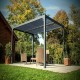 Lâminas orientais bioclimáticas pergola 11m2 e fachada brise-vue 3.6m