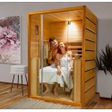 Pandora Cedar Madeira Sauna Infravermelha 2 lugares VerySpas