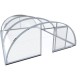 Pool shelter in Aluminum and Polycarbonate 514 x 1066 x 178