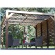 Lâminas orientables bioclimáticas pergola 11 m2 e lateral view breaker 3 m