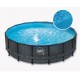 Piscina Elite Round Design ratán 488x122