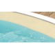 Piscine Ovale Ibiza Azuro 525x320 H150 avec Filtre à Sable