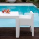  Jut Mesa 90 Table Haute Vondom Gris