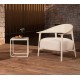 Ensemble de 2 Chaises Lounges Africa Vondom blanc