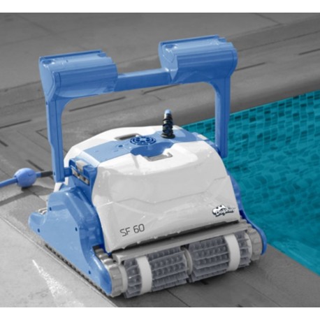 Robot eléctrico de piscina Dolphin Explorer SF40 Paredes inferiores y línea de agua