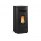 Stufa a pellet ventilata La Nordica Extraflame Klaudia 8kW Nero