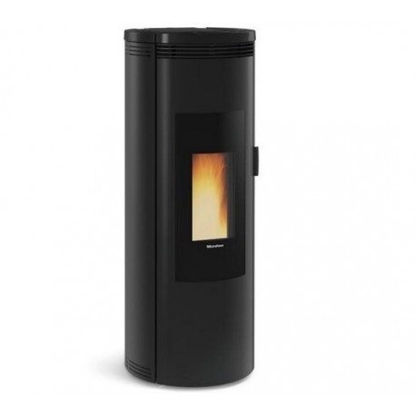 Pellet stove La Nordica Extraflame Amika 8kW waterproof ventilated Black