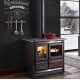 Cuisinière à bois Nordica Extraflame Rosa L 9kW Noir