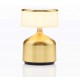 Luz de mesa Imagilights Led Demoiselle Small Cylinder Sable Gold