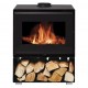 Scambiatore di calore per stufe a legna NovaStove Denso 10kW con supporto log