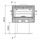 Ferlux Afar Cast Iron Wood-Based Stove with Pyre 15.9 kW