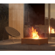 Square Corten 1000 Infire Steel Fire Bowl