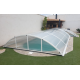 Abri de Piscine Bas Lanzarote Abrisol amovible 12x6.7m