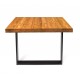 Annette Premium Houten Eettafel 1,6x0,96m Eiken Kleur