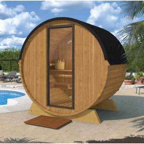 Outdoor Sauna Terrace 2 to 5 people Thermodood VerySpas