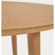 Uitschuifbare Ronde Tafel 90 tot 170x90 hout eiken Quio VeryForma