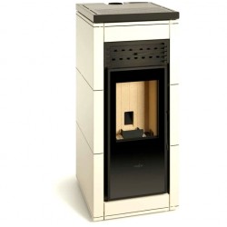 Ferlux Venus Pellet Stove 6 kW pearl white