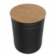 Nevada Wood Pellet Storage Tank Steel and Bamboo Dixneuf Design