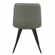 Set van 4 eetkamerstoelen Lize Green Stof metalen poten VeryForma