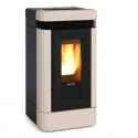 Lucia Plus 12 kW Ducted Pellet Stove La Nordica Extraflame Taupe