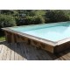 Sunwater Wooden Pool 550x300 H140cm Liner beige Ubbink